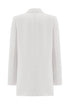 White Jacket With Single Button Front
